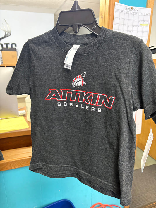 Aitkin Gobbler Dark Grey Toddler Tee Rabbit Skins
