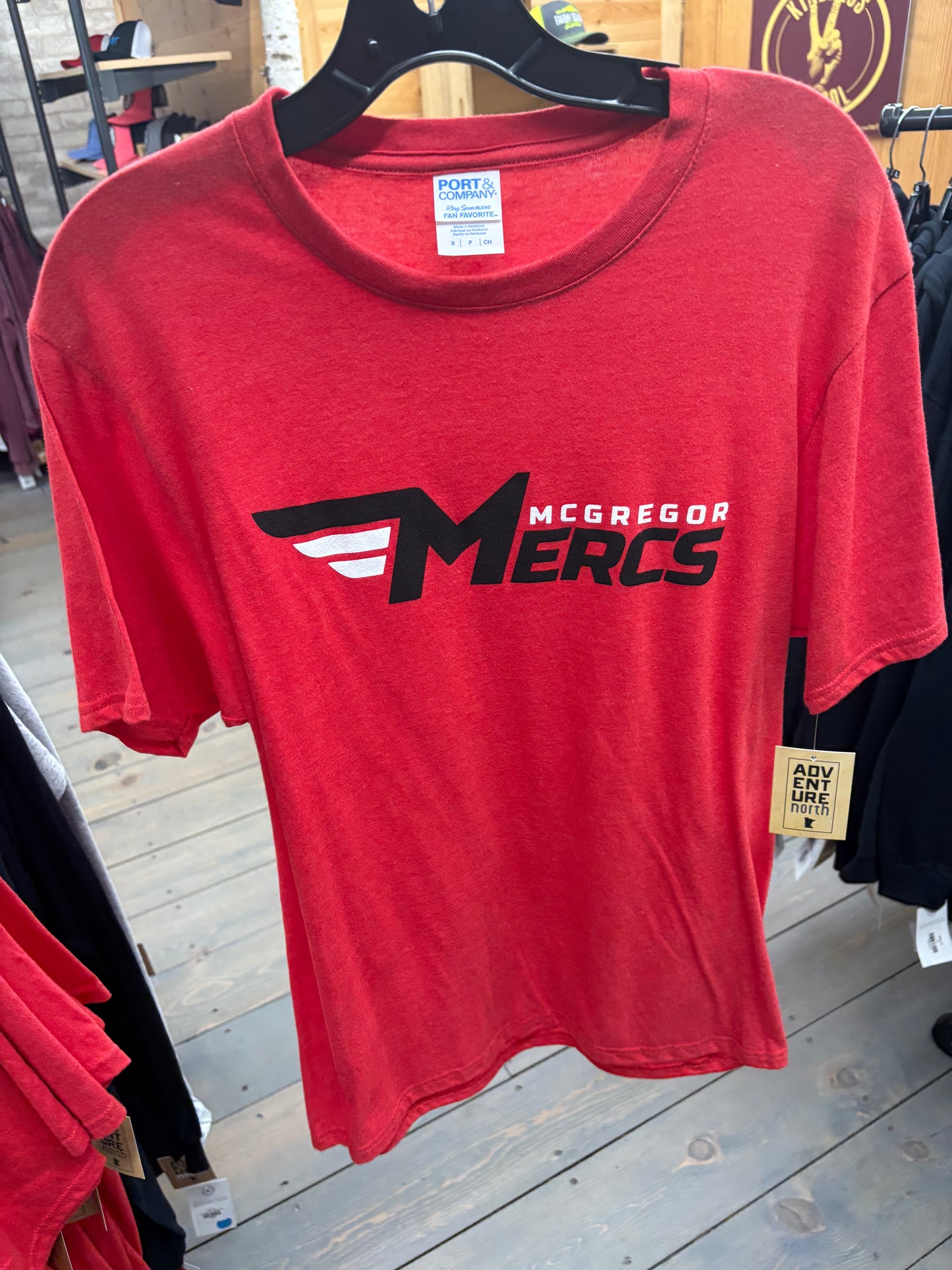 Mcgregor Mercs Red Tee Port & Company