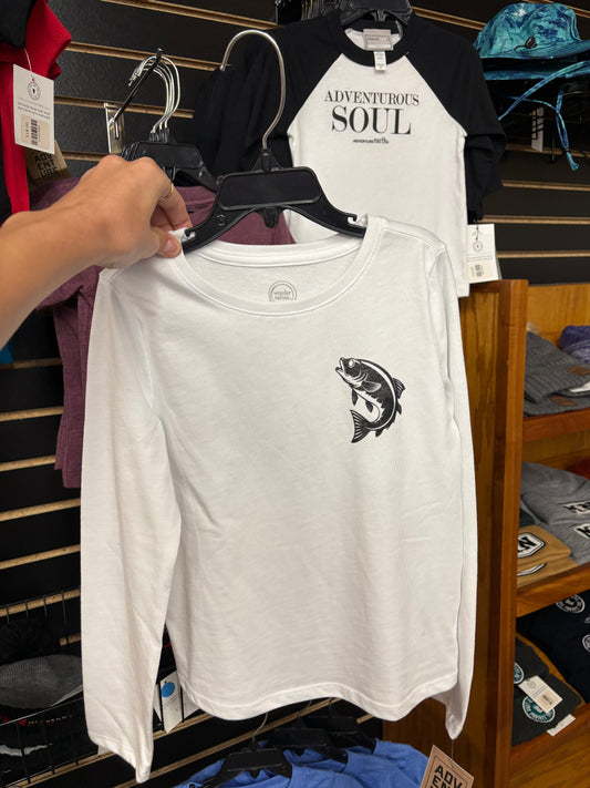 ANMN | Eat Sleep Fish Long Sleeve Youth