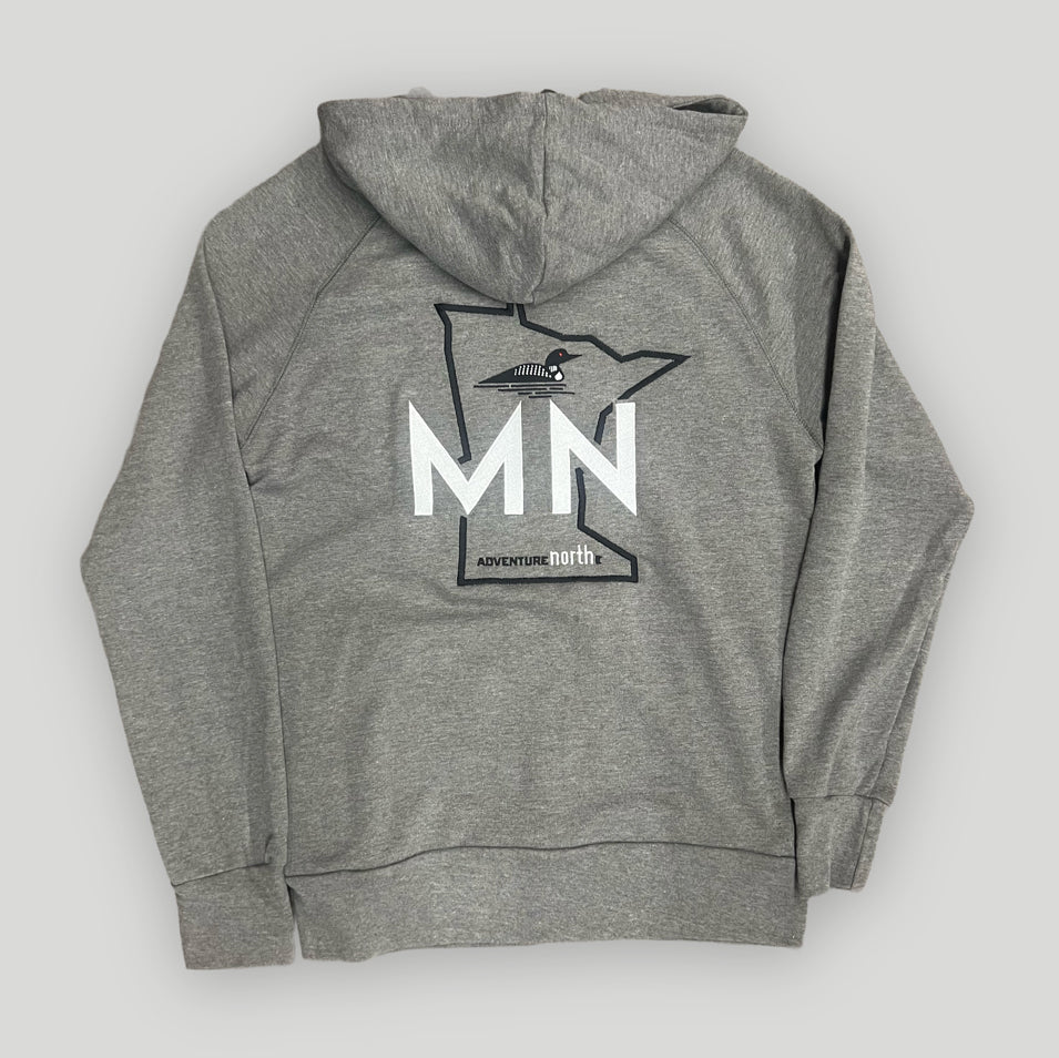 ANMN French Terry Full Zip Hoodie - Vinage Coal