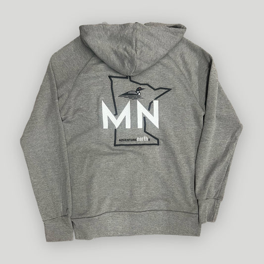 ANMN French Terry Full Zip Hoodie - Vinage Coal