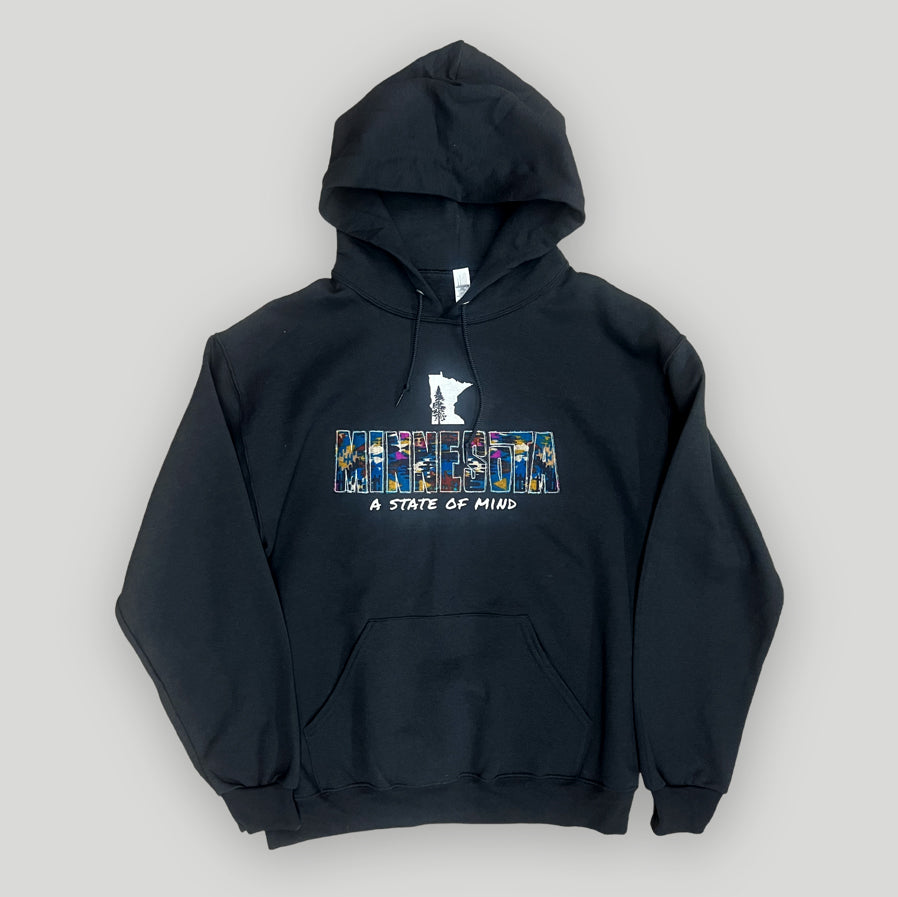 ANMN State of Mind Hoodie - Black