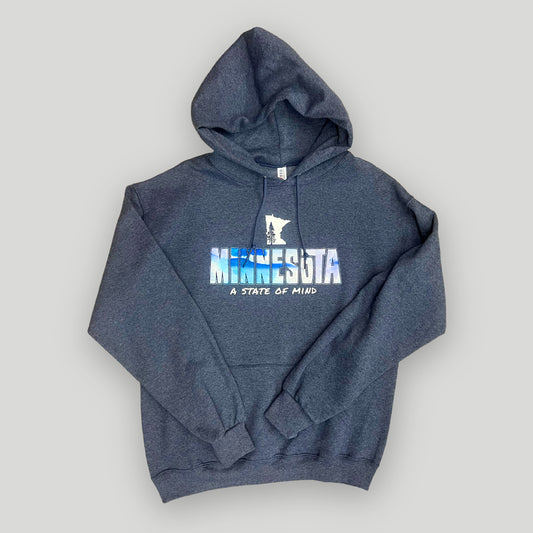 ANMN State of Mind Hoodie - Vintage Heather Navy