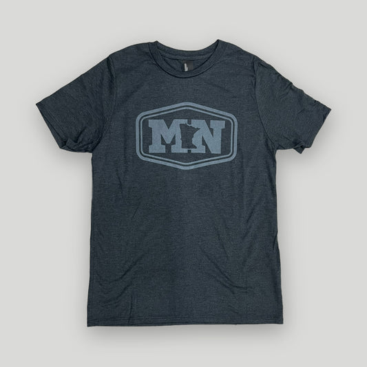 ANMN Youth MN Hex Tee - Black Frost