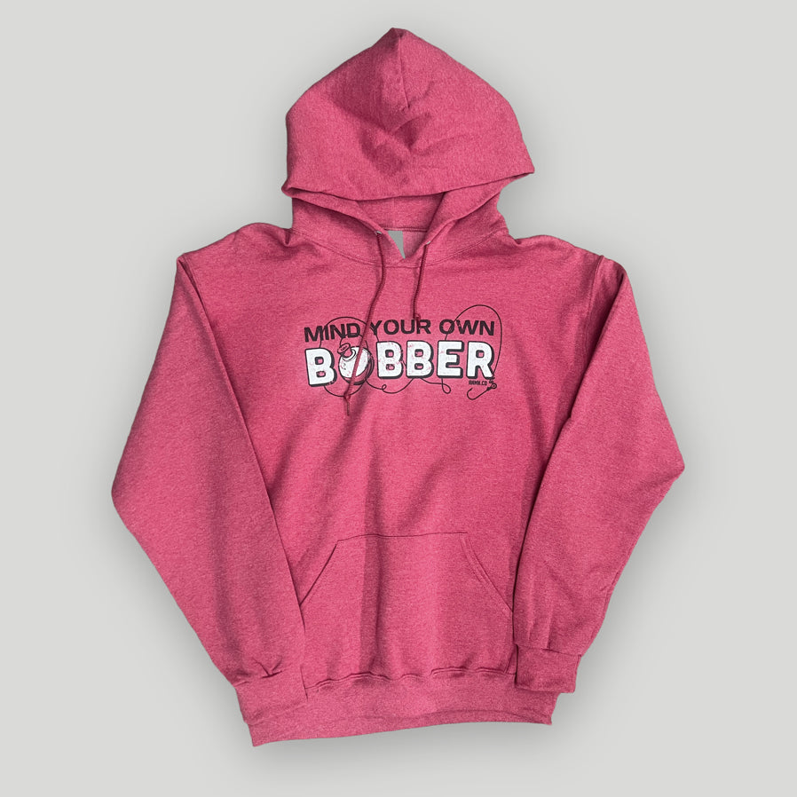 ANMN Mind Your Own Bobber Hoodie - Vintage Heather Red