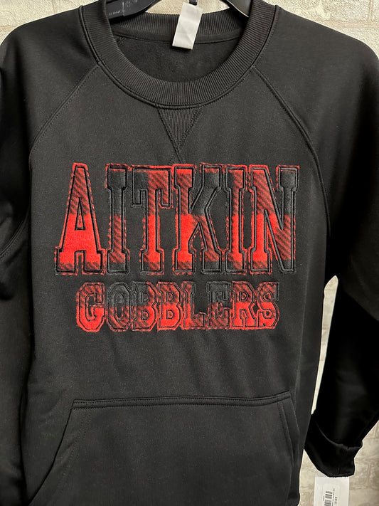 ANMN | Buffalo Plaid AItkin Gobblers Crewneck