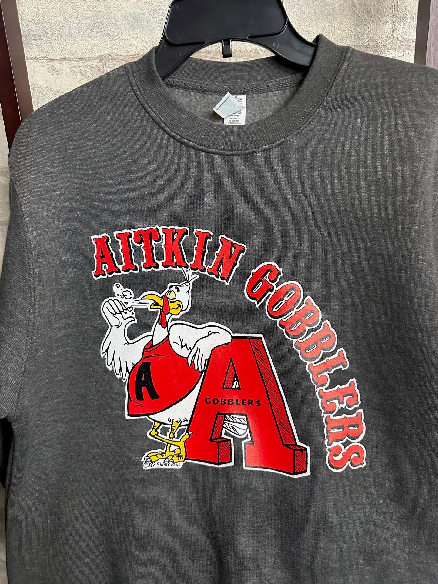 ANMN/||retro crewneck sweatshirt