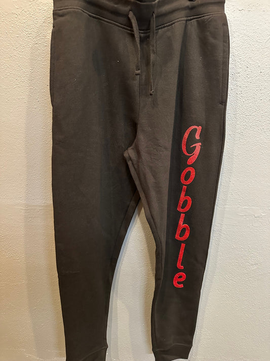 ANMN | Red Glitter Gobble Sweatpants