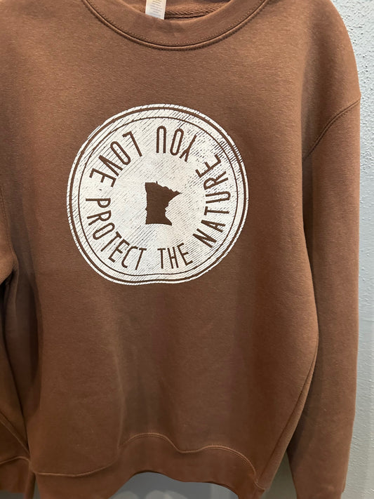 ANMN | Protect Distress Circle Crewneck