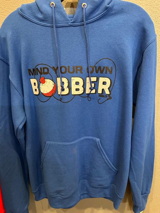 ANMN| Mind Your Own Bobber Royal Blue Hoodie