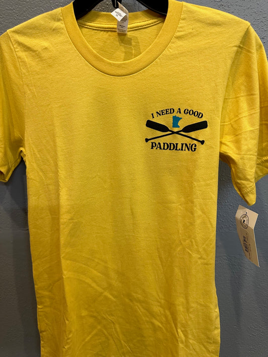 ANMN| Good Paddling Black Tee