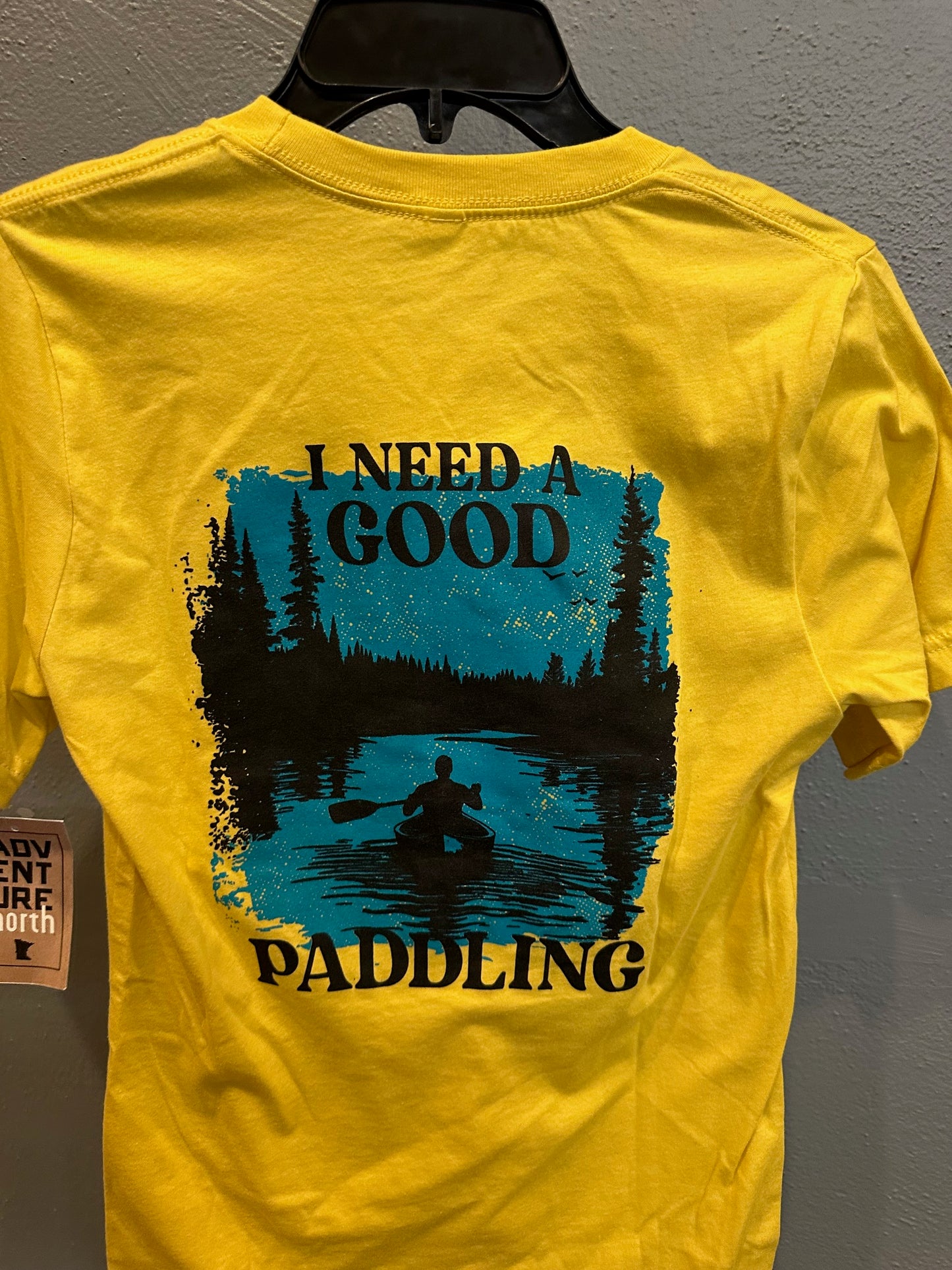 ANMN| Good Paddling Black Tee