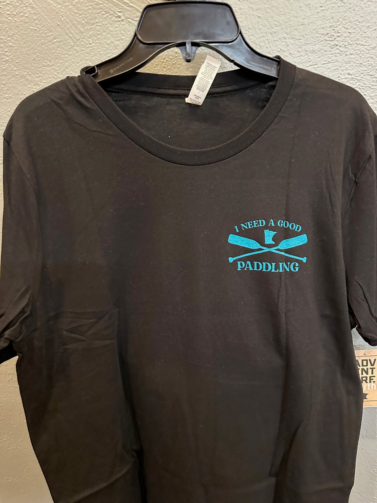 ANMN| Good Paddling Black Tee