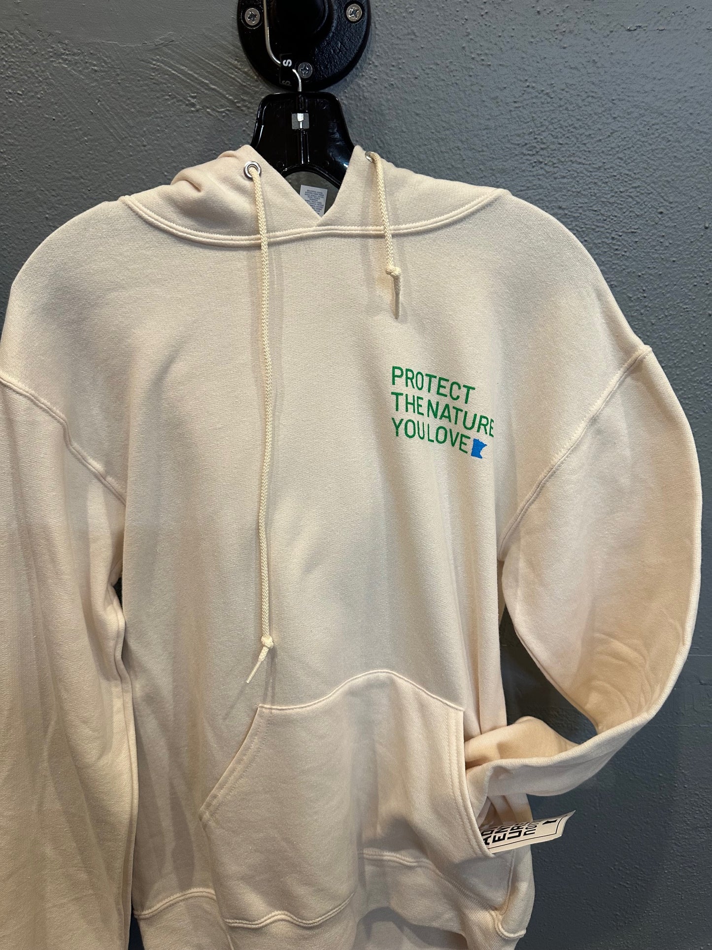 ANMN Protect Hex Hoodie - Sweatcream-blue-green