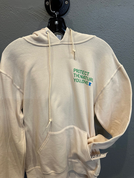 ANMN Protect Hex Hoodie - Sweatcream-blue-green