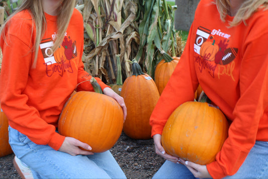 ANMN | Everything Fall Orange Crewneck