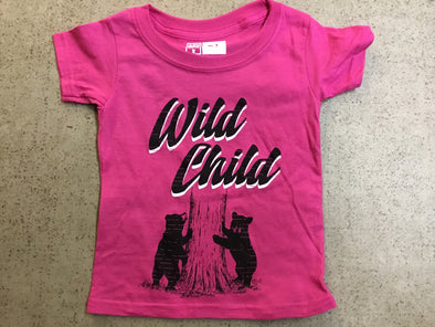 Wild Child Toddler T-Shirt PINK
